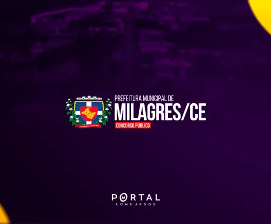 Concurso Milagres (CE): Edital publicado com 542 vagas e provas em junho