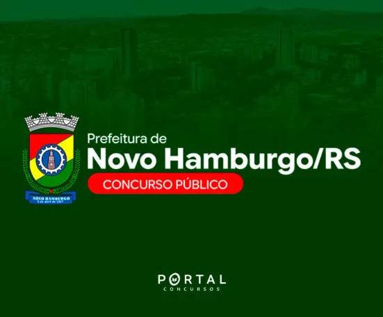 Concurso Prefeitura de Novo Hamburgo RS: edital publicado com 41 vagas e salários de até R$ 8,2 mil