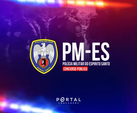Concurso PM ES 2026: editais publicados com 1.008 vagas para Soldado Combatente e Músico
