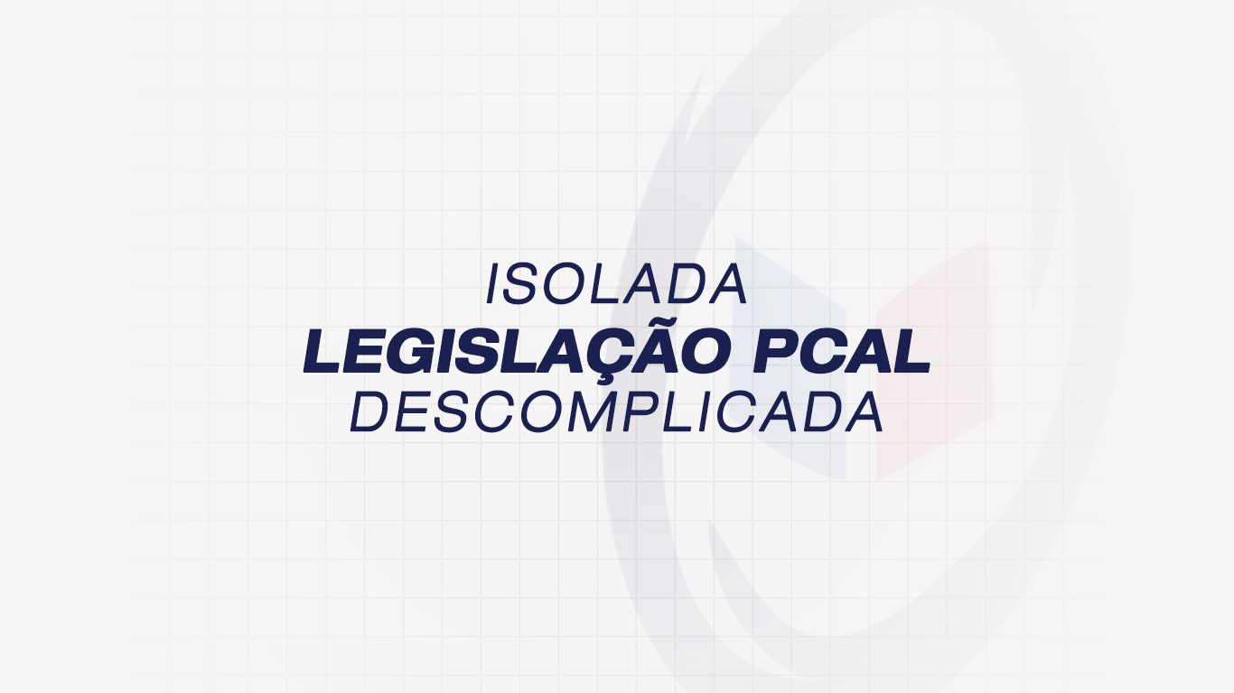 Isolada de Legislação PCAL