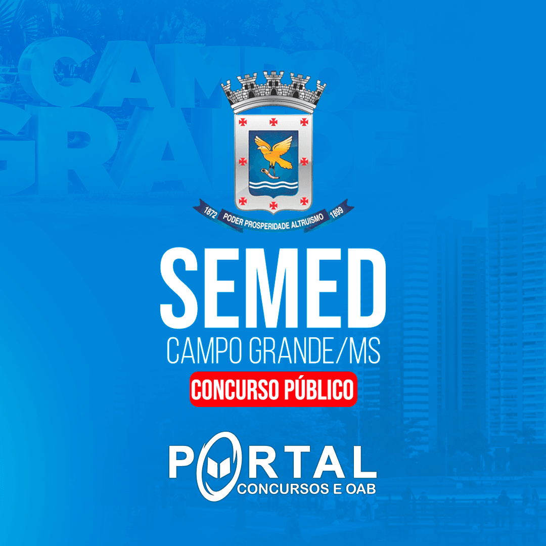 SEMED CAMPO GRANDE/MS (PRÉ EDITAL) CURSOS DISPONÍVEIS