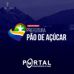 PREFEITURA DE PÃO DE AÇUCAR/AL (PÓS EDITAL) CURSOS DISPONÍVEIS (LIVE)