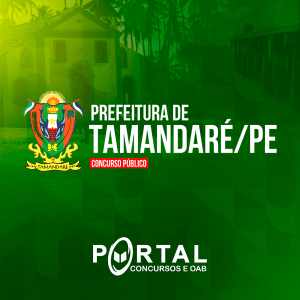 PREFEITURA DE TAMANDARÉ/PE (PRÉ-EDITAL) CURSOS DISPONÍVEIS