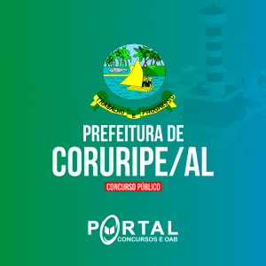 PREFEITURA DE CORURIPE AL (PRÉ EDITAL) CURSOS NÍVEL SUPERIOR (LIVE)