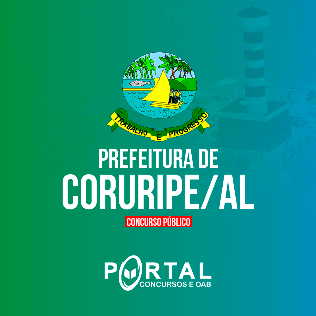 PREFEITURA DE CORURIPE AL (PRÉ EDITAL) CURSOS DISPONÍVEIS