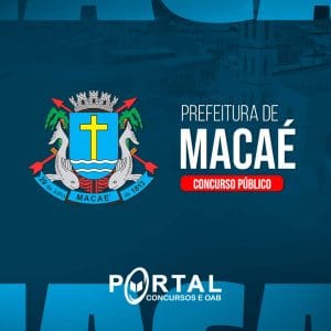 PREFEITURA DE MACAÉ/RJ (PRÉ EDITAL) CURSOS DISPONÍVEIS