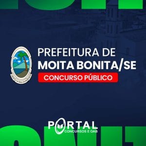 PREFEITURA DE MOITA BONITA/SE (PRÉ EDITAL) PROFESSOR DE QUÍMICA