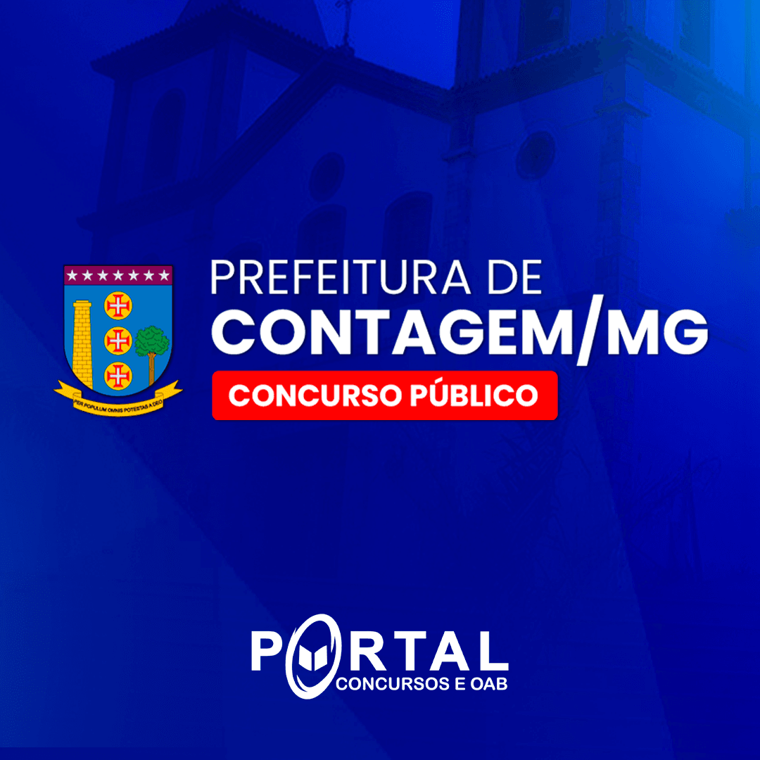 PREFEITURA DE CONTAGEM MG (PRÉ EDITAL) CURSOS DISPONÍVEIS (LIVE)