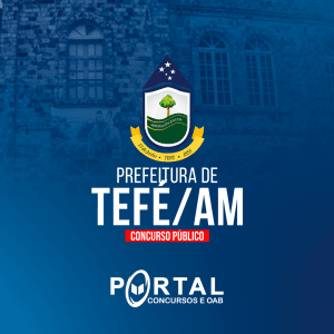 PREFEITURA DE TEFÉ AM (PÓS EDITAL) PSICÓLOGO