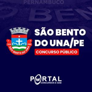 PREFEITURA DE SÃO BENTO DA UNA (PRÉ EDITAL) CURSOS DISPONÍVEIS
