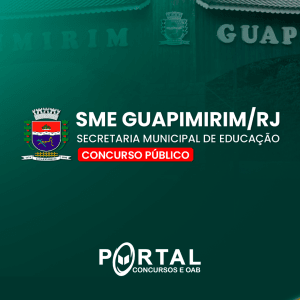 SME GUAPIMIRIM RJ (PRÉ EDITAL) DIVERSOS CARGOS