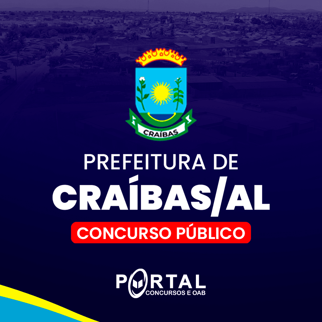 PREFEITURA DE CRAÍBAS/AL (PÓS EDITAL) NÍVEL SUPERIOR