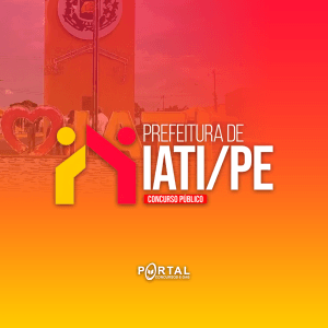 PREFEITURA DE IATI PE (PRÉ EDITAL) NÍVEL MÉDIO TÉCNICO