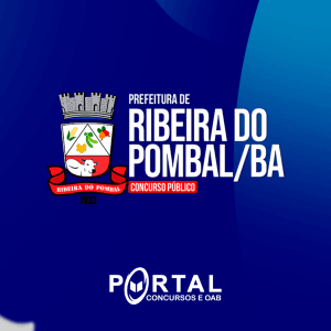 PREFEITURA DE RIBEIRA DO POMBAL BA (PRÉ EDITAL) NÍVEL SUPERIOR
