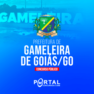 PREFEITURA DE GAMELEIRA GO (PÓS EDITAL) PROJETO ONLINE