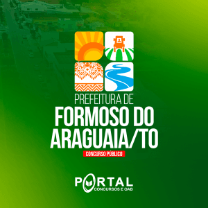 PREFEITURA DE FORMOSO DO ARAGUAIA TO (PÓS EDITAL) NÍVEL SUPERIOR