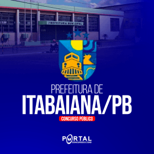 ITABAIANA PARAÍBA (PRÉ EDITAL)  AUXILIAR DE SERVIÇOES GERAIS