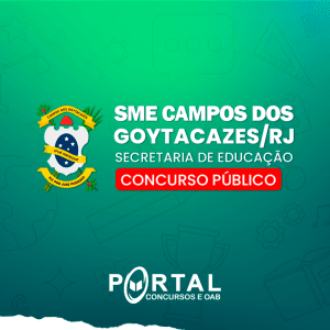 SME CAMPO DO GOYTACAZES RJ (PÓS EDITAL) PROJETO ONLINE