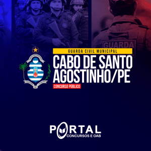 GCM CABO DE SANTO AGOSTINHO PE (PRÉ EDITAL) PROJETO ONLINE