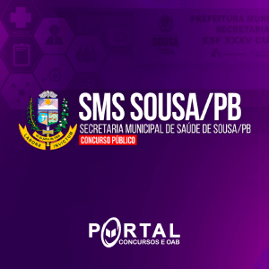 SMS SOUSA PB (PRÉ EDITAL) PROJETO ONLINE