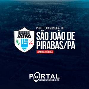 PREFEITURA DE SÃO JOÃO DE PIRABAS (PRÉ EDITAL) PROJETO ONLINE