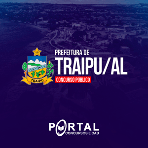 PREFEITURA DE TRAIPU AL (PRÉ EDITAL) PROJETO ONLINE